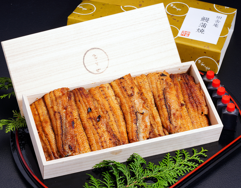 福岡県小倉 田舎庵 国産 鰻の蒲焼き 養殖 1折5枚入 約375g 冷蔵 美味お取り寄せ Dancyu